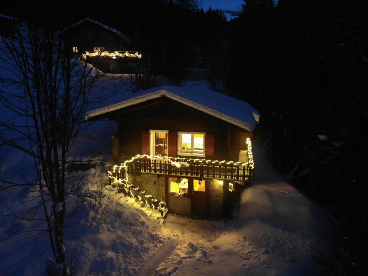 Petit Chalet Rustique Et Bucolique Bovernier Екстериор снимка