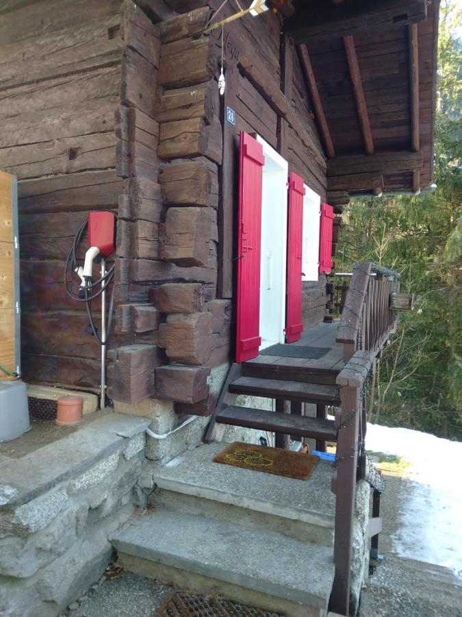 Petit Chalet Rustique Et Bucolique Bovernier Екстериор снимка