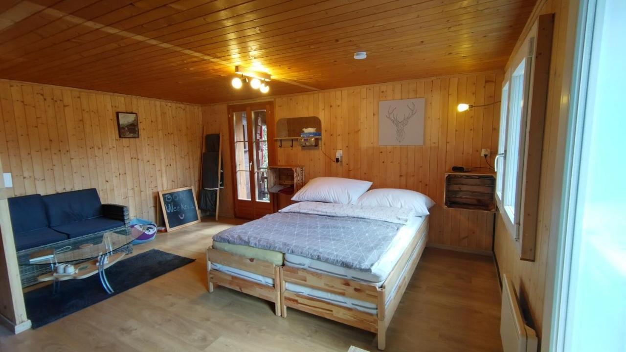 Petit Chalet Rustique Et Bucolique Bovernier Екстериор снимка